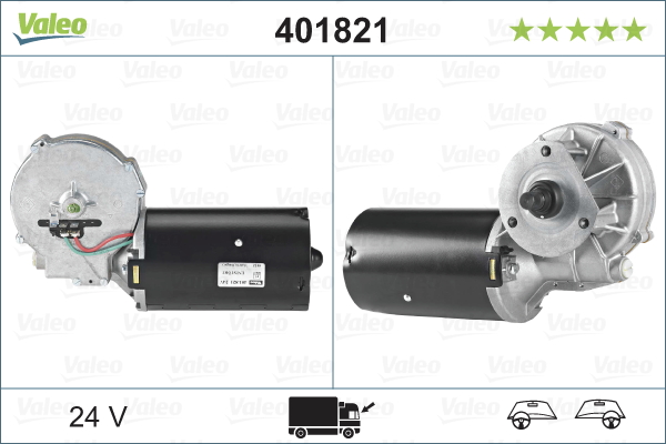 Motor stergator 401821 VALEO